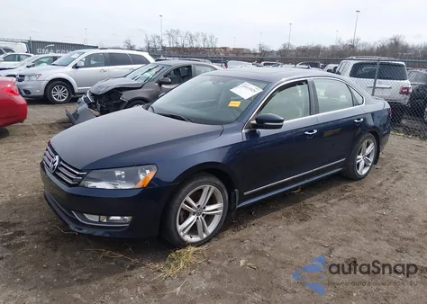 2014 Volkswagen Passat 2.0L Tdi Sel Premium z USA, uszkodzony, nr VIN 1VWCN7A31EC077060